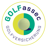 Logo mit Link GOLFassec Golfversicherung