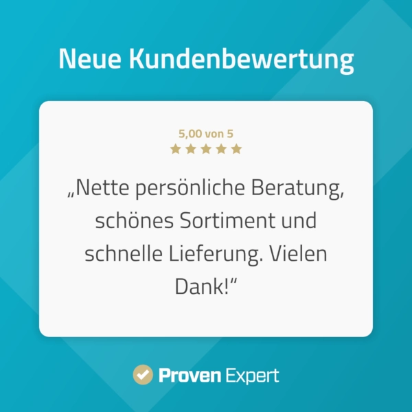 30/01/2025 ProvenExpert Einzelbewertung
