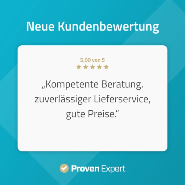 22/01/2025 ProvenExpert Einzelbewertung