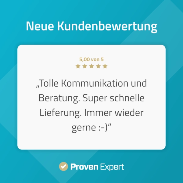 16/09/2025 ProvenExpert Einzelbewertung