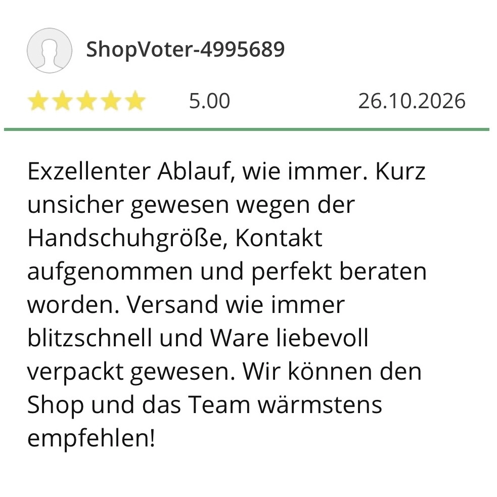 26/10/2026 Shopvote Einzelbewertung vom 26.10.2026